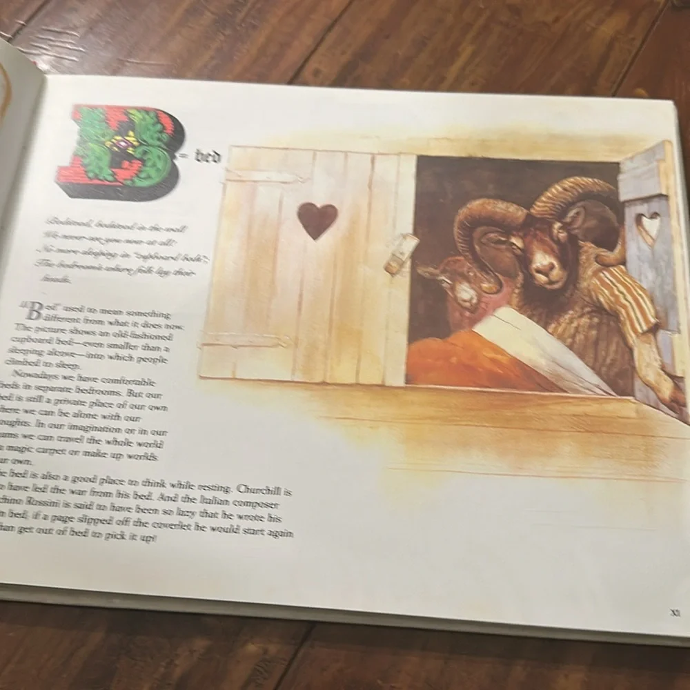 SIGNED Book of the Sandman Alphabet of Sleep Rien Poortvliet 1989 Hardcover